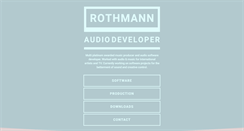Desktop Screenshot of danielrothmann.com